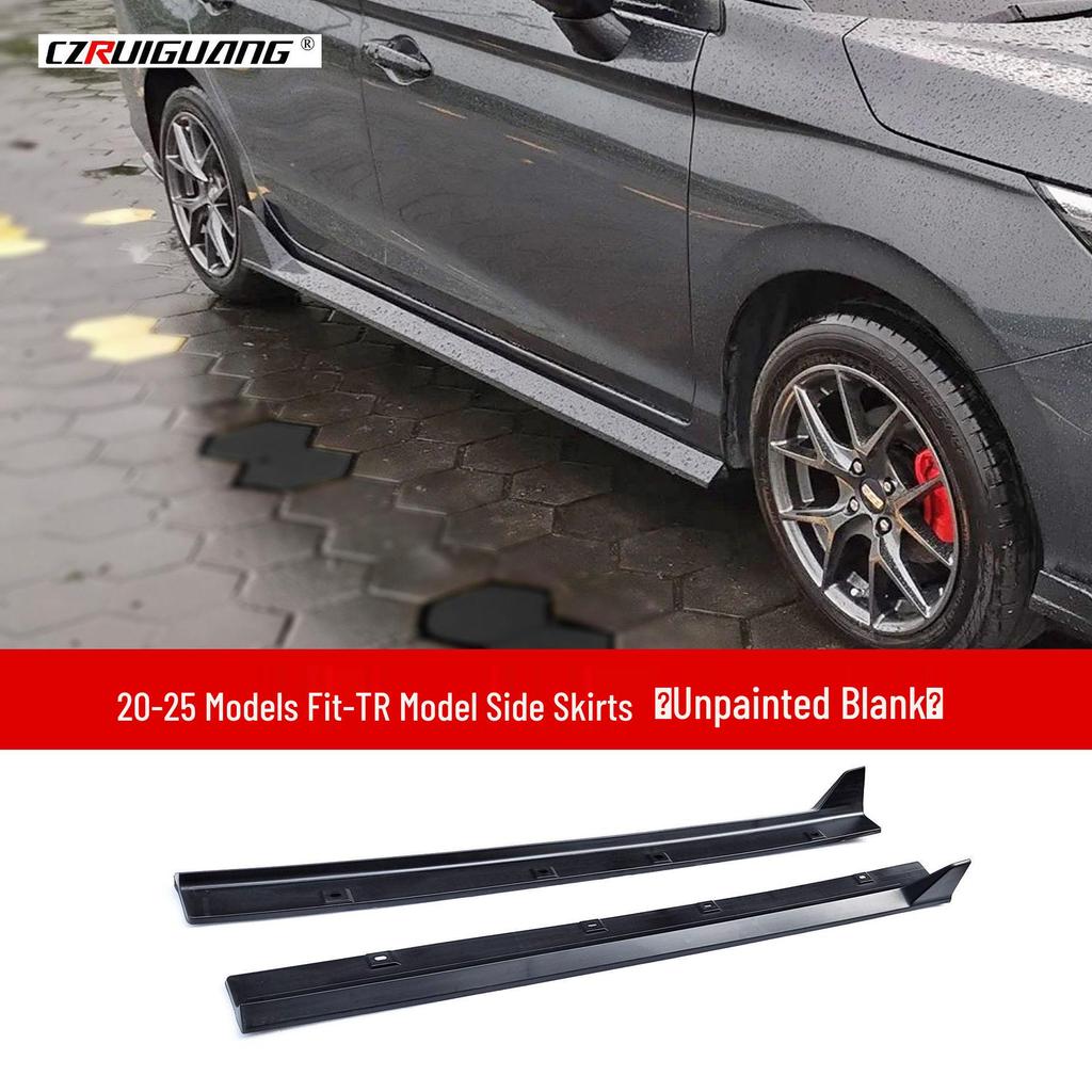 9-piece Rear Spoiler, Roof Spoiler, and Diffuser Kit for 2020 Honda City RS Hatchback.
