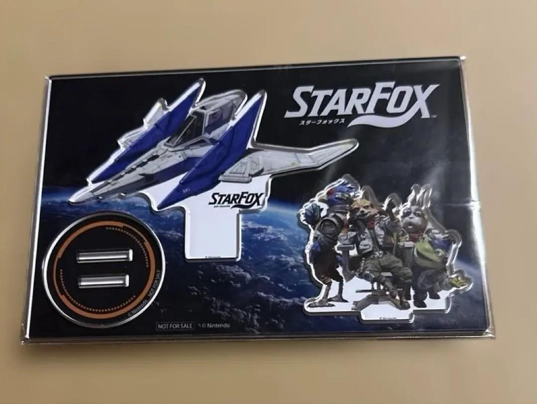 Nintendo Star Fox Acrylic Stand Figure Switch 2 Japan Exclusive Limited