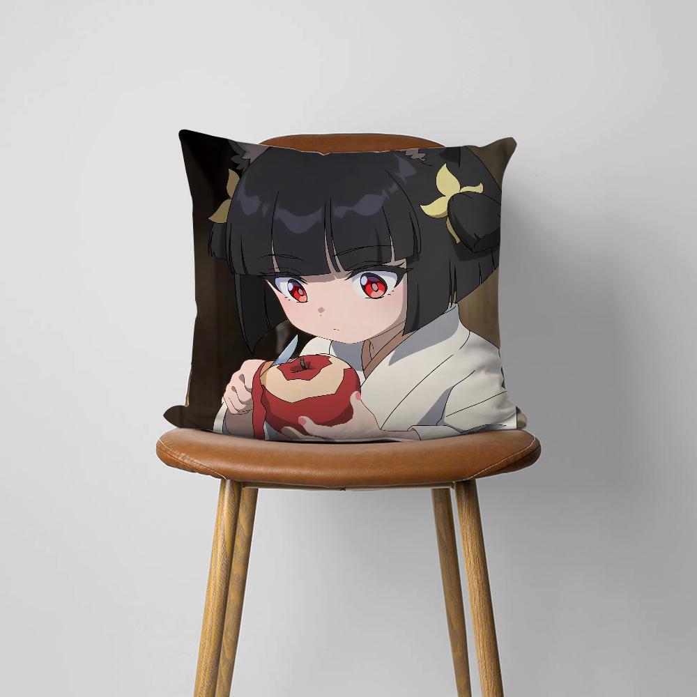 Hoshimi Miyabi Zenless Zone Zero Cute For Bedroom Car Coffee Shop Room Soft and Living Room Sofa Decorative Pillow Cover Case