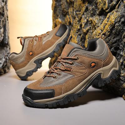 Hiking Shoes Men's Four-season Low-top Breathable Non-slip Outdoor Recreational Camping Off-road Adventure Hiking Shoes