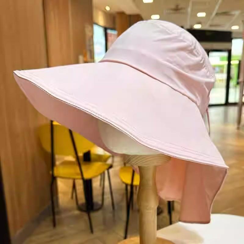Fashionable Round Top Sun Hat For Women With Ice-cooling Sensation Breathable Fabric