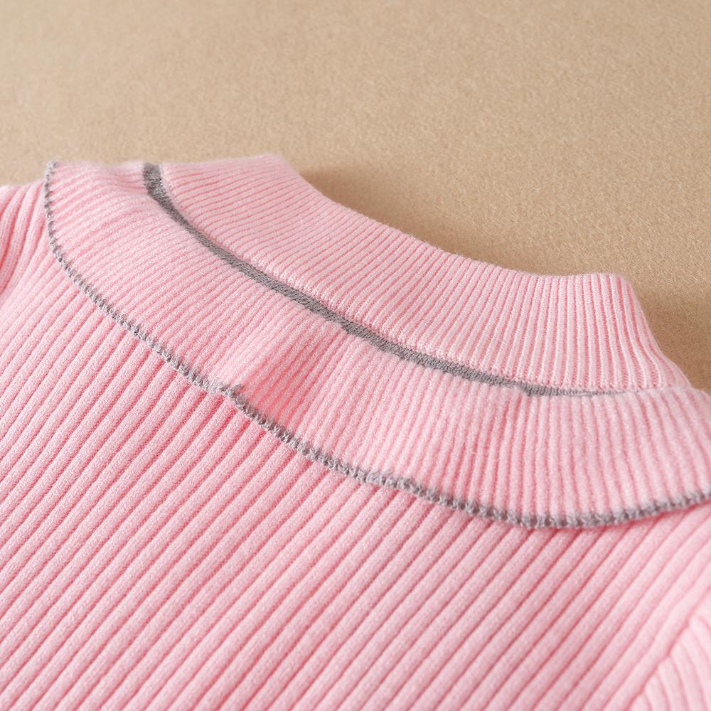 Fete Pulovere Pulovere Toamna Iarna Bebeluș Pulovere Călduțe Topuri Copii Tricotaj Haine Copii