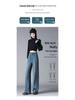 Women's High Waist Straight Leg Jeans - Spring Slim Fit, Retro Loose Drapey with Narrow and Wide Leg Options.