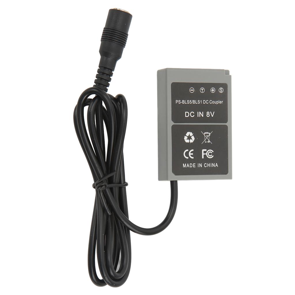 PS BLS5 BLS1 Dummy Battery DC Coupler For Olympus Pen E PL7 E PL5 E PM2 for Stylus 1 1s OM D E M10