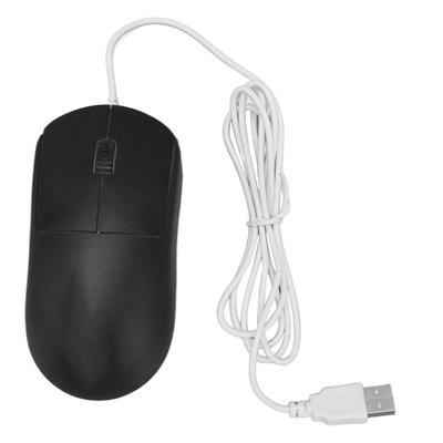 Kabelmaus Optisch 1200DPI USB-Anschluss Ergonomisches Design Plug and Play Computermaus für Laptops