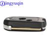 Jingyuqin Modifizierter 2/3-Tasten Autoschlüssel für Honda Accord Pilot Cr-V Schlüsselgehäuse Civic Insight Ridgeline 2003-2013