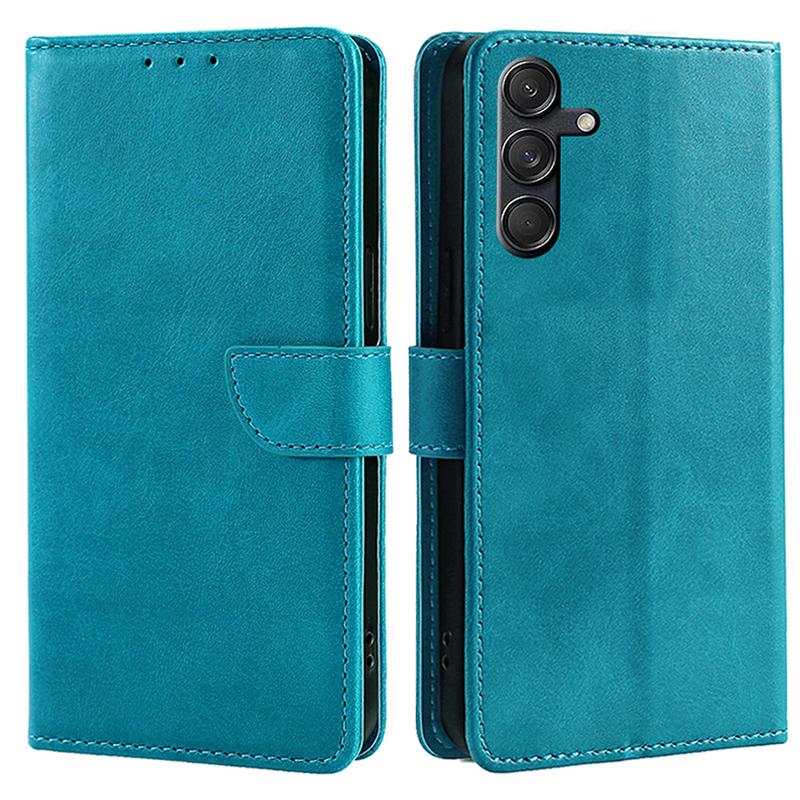 Etui dla Samsunga Galaxy M55 5G/C55 5G/F55 5G, skóra o fakturze cielęcej skóry, portfel z podstawką, pokrowiec na telefon