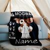 Personalized Custom Name Blanket - Gremlins Print Design,Blanket for Sofa,Bed,Travel,Camping - Soft and Warm, Great Gift