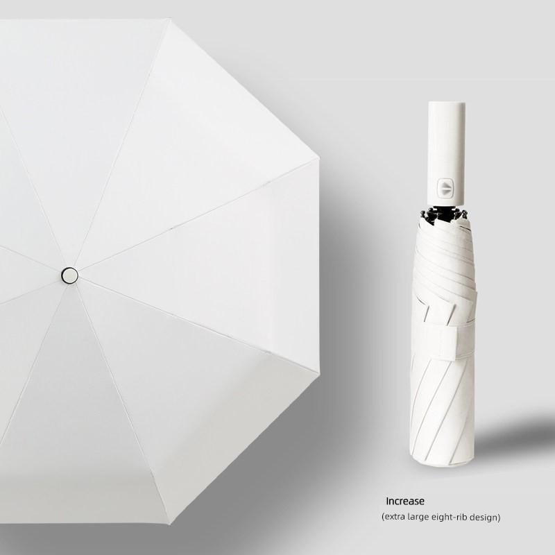 Umbrella for Women, Fully Automatic, Dual-Use for Sun and Rain, Large Size, Sun Protection, Uv Protection, Foldable, Sturdy Sunshade Umbrella for Men