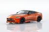 KYOSHO MINI CAR & BOOK No.15 1/64 Scale Nissan Fairlady Z Customized Orange Finished Product