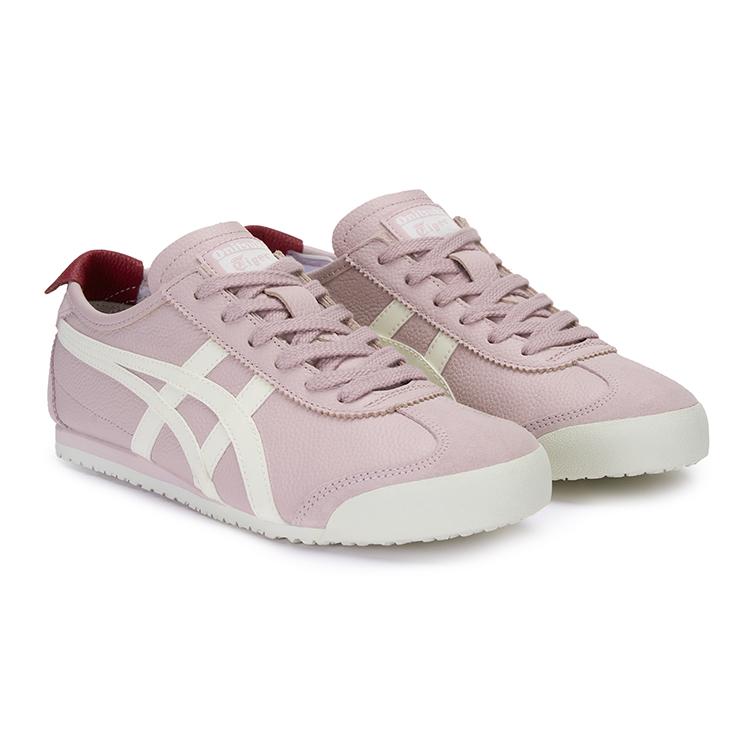 ONITSUKA TIGER Mexico 66 Fashion Retro Non-Slip Breathable Low-Top Casual Shoes Unisex Sneaker Light-Purple 1183B771-703
