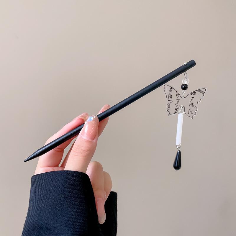 Vintage-inspirierte High-End Quasten-Haarnadel für Hanfu- und Cheongsam-Frisuren