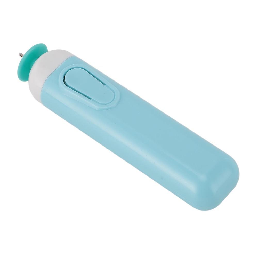 2pcs Plastic Metal Material Electric Quilling Pen Blue Paper Rolling Pen  For DIY Art Crafts