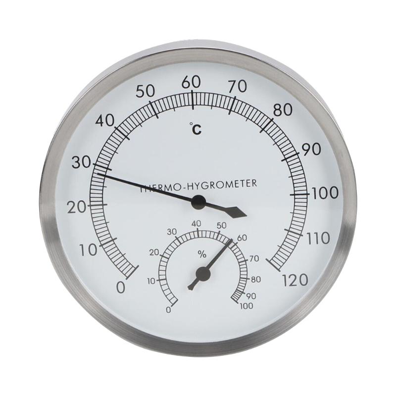 Sauna Thermometer Hygrometer Indoor Hygrothermograph Temperature Humidity Monitor Measure Tool Fit for Family Hotel Room
