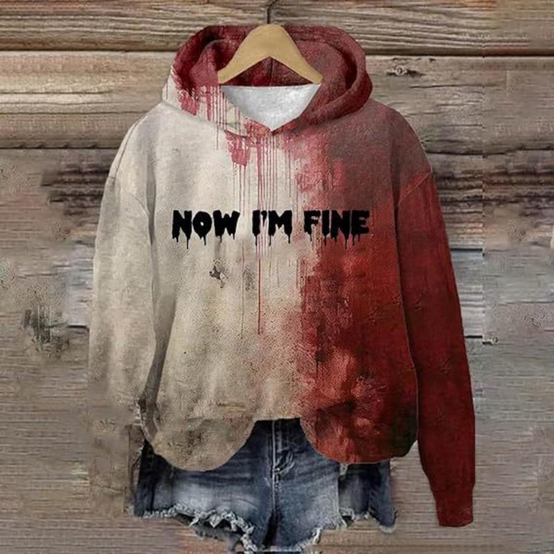 Spring And Autumn Fashion Men's Hoodie Bloody Cosplay 3D Print Hoodies Street Casual Boy Sweatshirt Women's Oversized Top Clothing
