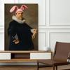 Obraz na płótnie portret królik uszy