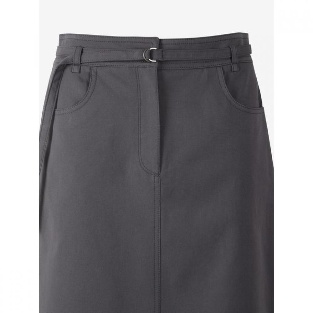 Cc Collect Belted Long H Line Skirt C261msd003