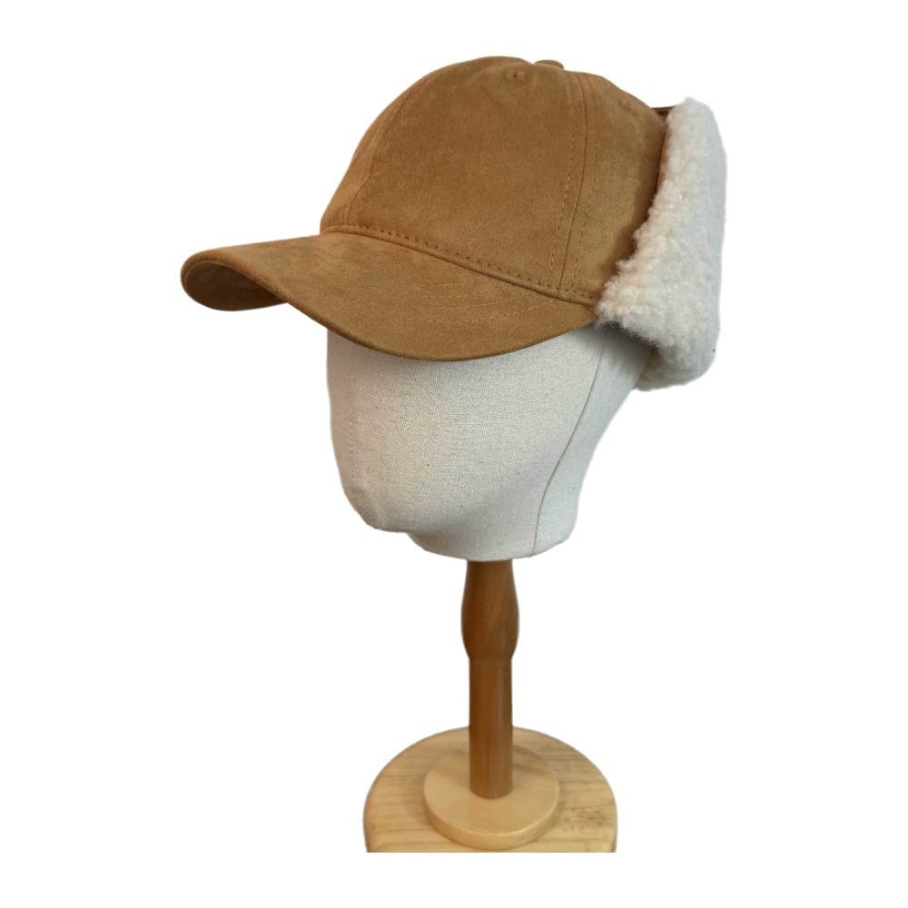Lamb Velvet Winter Bomber Hats Plush Ear Protection Thickened Warmth Headwear Men and Women