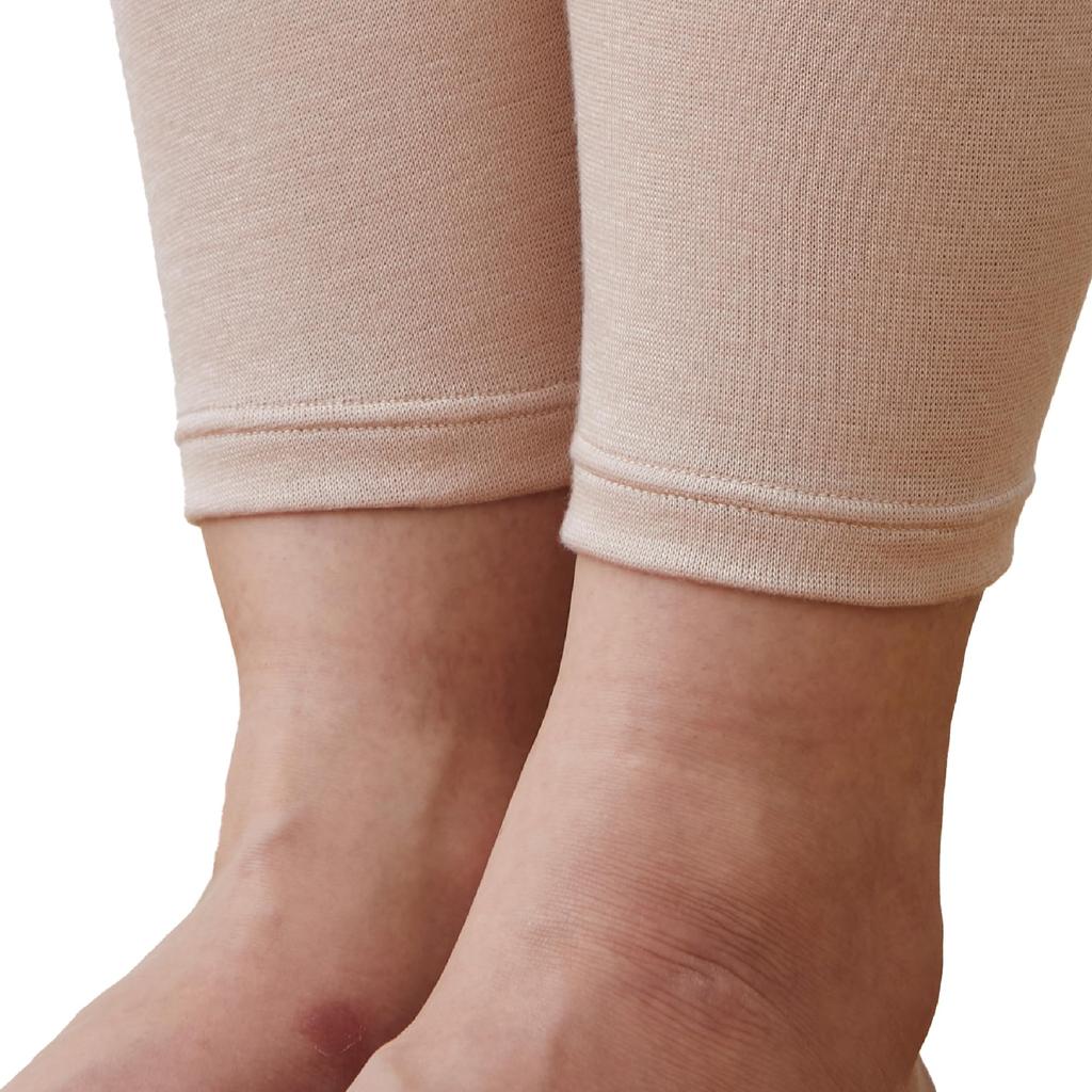 ITOART Comfortable Warm Made in Cashmere Size L Women's Innerwear, Japan, Mocha,