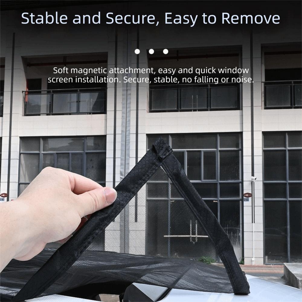 Anti-UV Car Sunshade Mesh Screen Proof Car Sunroof Cover Car Sun Shade Board  Car Camping
