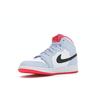 Jordan 1 Mid Half Blue - 555112-400