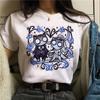 Animals Printing T-Shirt Top Basic Tees Women'S Shirt Short Sleeve Neck Fashion Casual Sport Clothes Harajuku Style High Quality