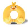Cartoon U-Shaped Pillow Memory Foam Pillow Core Neck-Protecting Pillow for Airplane Car Travel Portable Office U-Shaped Pillow