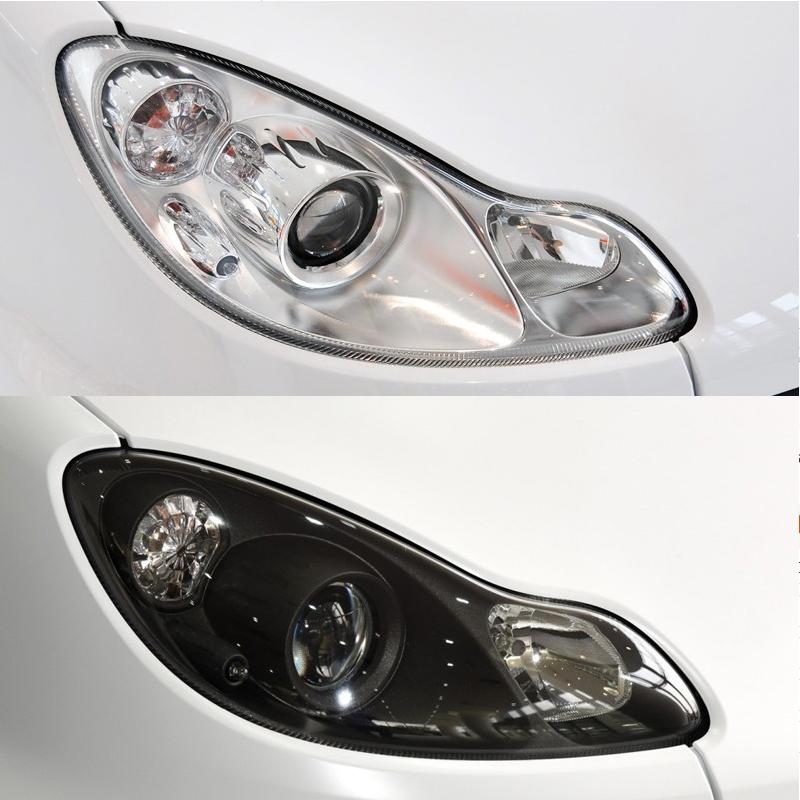For Benz Smart W451 2009 2010 2011 2012 2013 2014 2015 Car Headlamp Shell Headlight Lamp Cover Transparent Lampshade Glass Lens