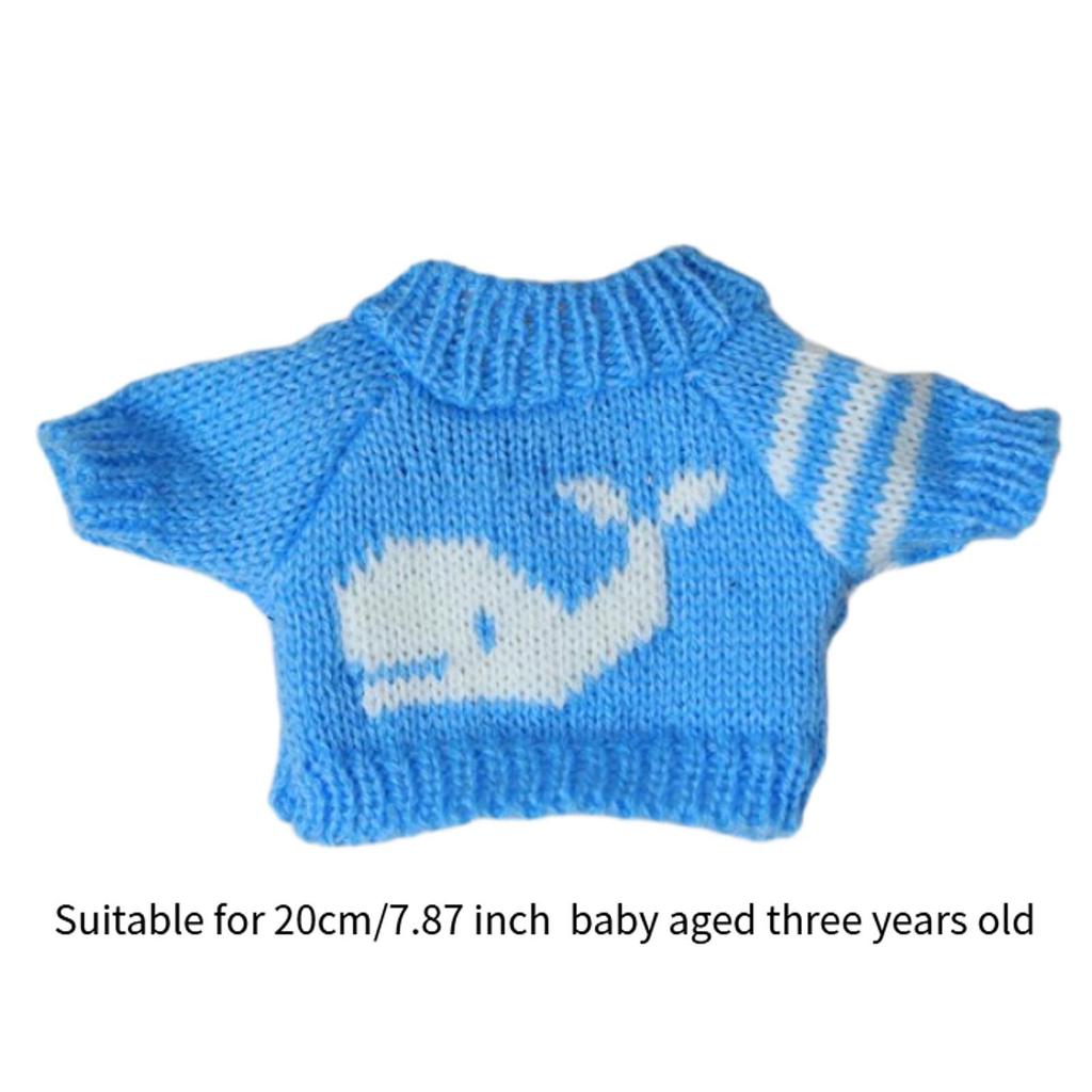 20cm Doll Outfit with Sweater And Accessories for Pendant Dolls