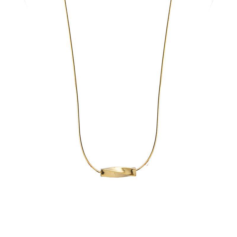 Banyan Tree S925 Silver Water Drop Clavicle Chain Fashion Necklace