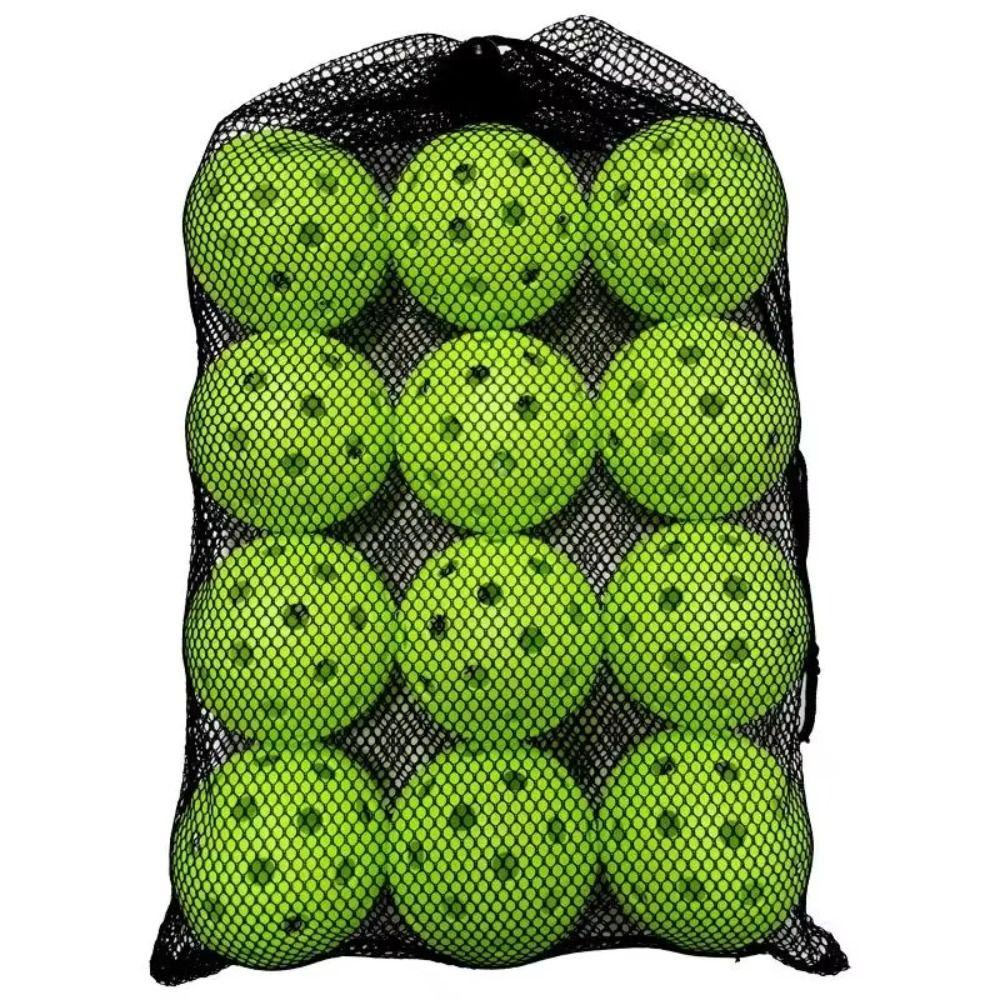 Good Performance 74MM Pickleball High Visibility Pickleball Training Ball Racket Sports