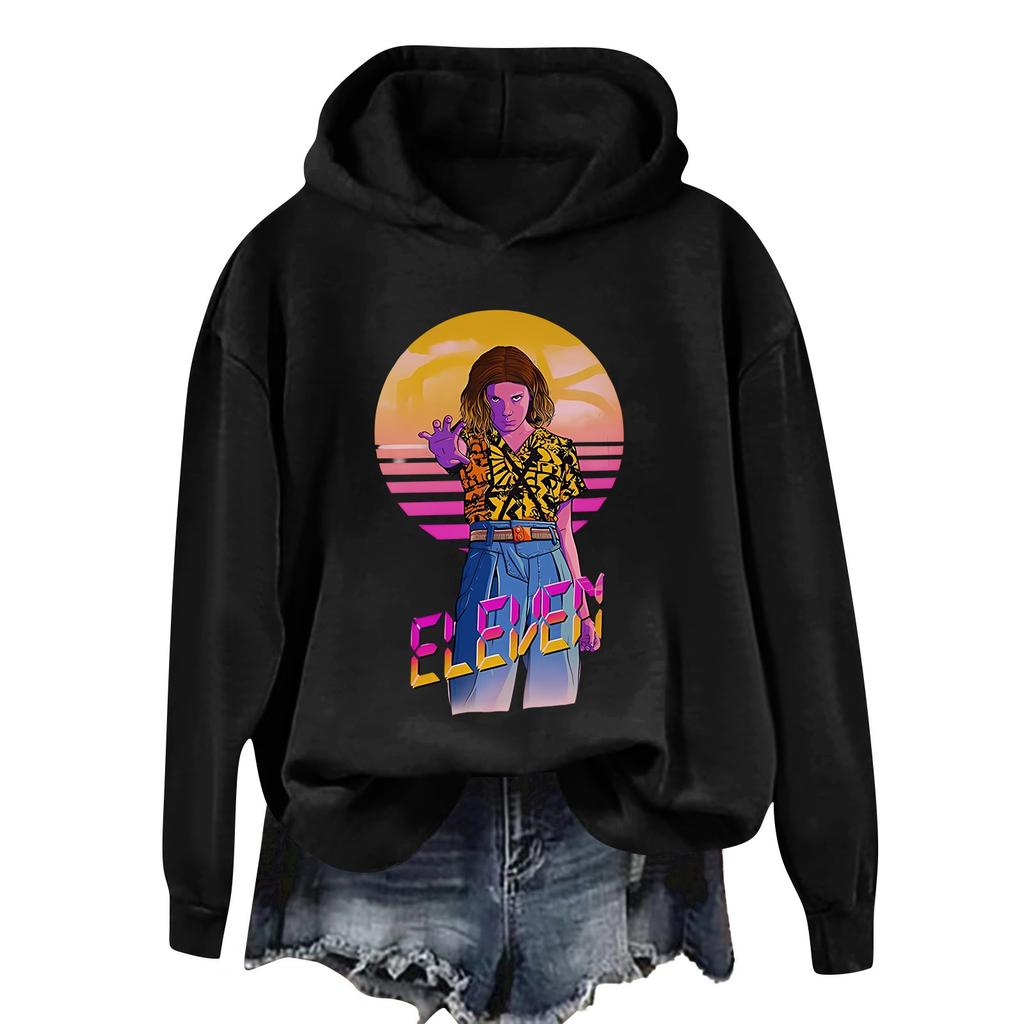 Damen- und Herren-Unisex-Mode-Outfit Trainingsanzug Bedrucktes Langarm-Casual-Kapuzensweatshirt