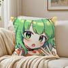 G-Gumi Megpoid Cushion Cover Pillowcase Anti-Dustmite Living Room Sofa Decor Cushion Room
