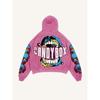 Spring and Autumn American Retro Skull Skull Skeleton Series 3D Digital Printing Trend Hoodie Sweater