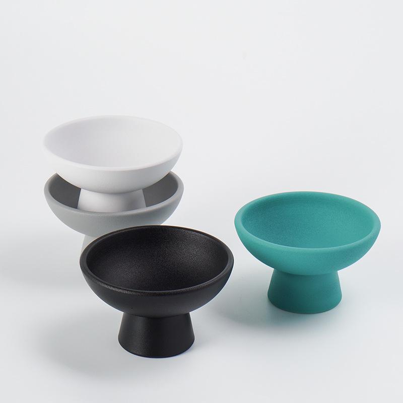 Minimalist Hydroponic Ceramic Flower Pot - Elegant Home & Office Decor