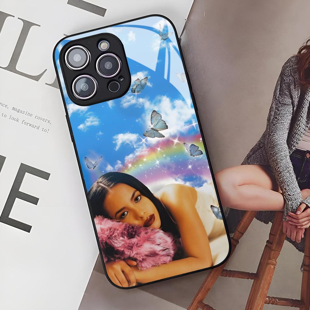 A-Aaliyah Hip Hop Music Phone Case for Iphone 16 15 14 12 11 13 Pro Max Mini X Xr Xs Se 8 Puls Glass Cover