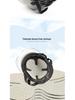 Motorcycle Helmet Liner Pad - Bio-Based Inner Cap Accessory, Universal Fit, Non-Hair Pressing.