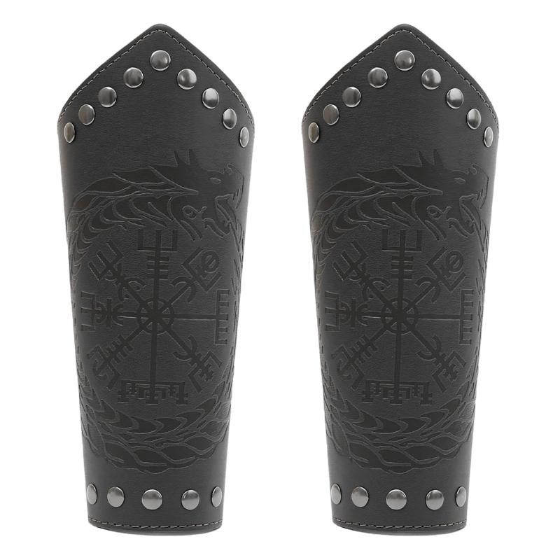 

Antique Medieval Arm Bracers for Adult Arm Guards Cosplay Party Costume Role Playing Arm Gauntlets Photoshoots Armwear