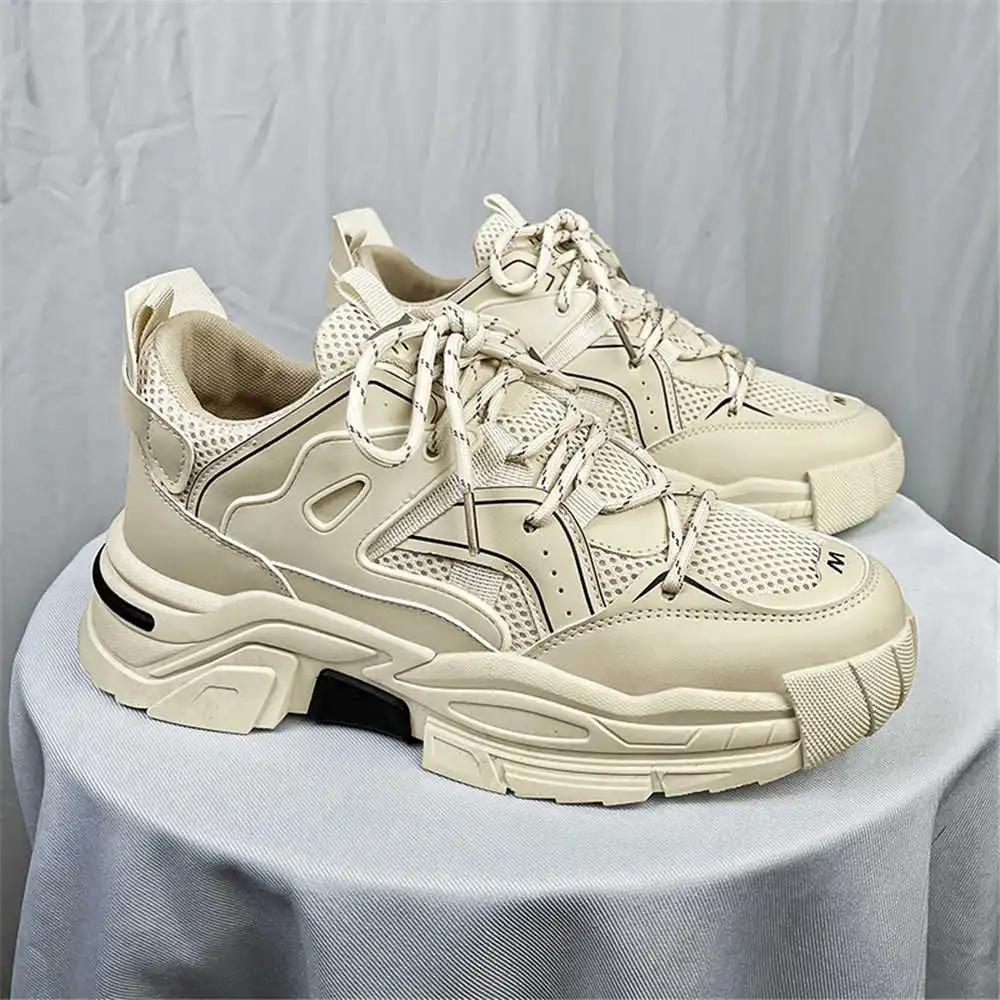 Chunky Plataform Running Shoes For Men Brands Woven Travel Size Size 45 Mens Sneakers Sports Tenismasculine Low Offer Sport