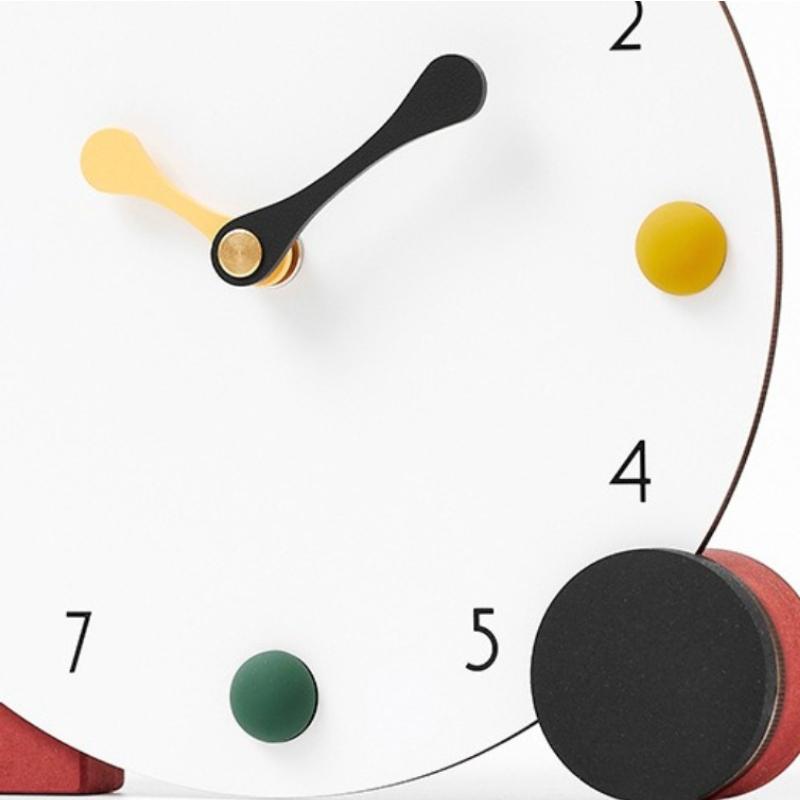 Moderne Nische Minimalistische Kreativität Schreibtischuhr Wohnzimmer Kunststil Tischuhr Zimmer Persönlichkeit Heimdekoration Horloge De Table