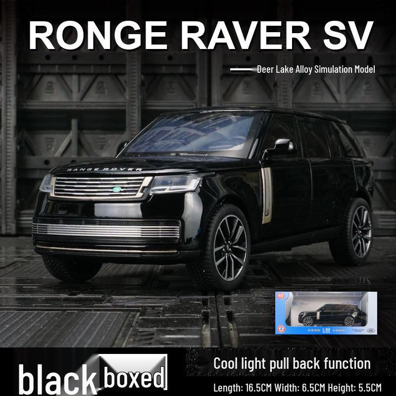 Qiyi Q3005A 2022 Range Rover Alloy Off-Road 6-Door Sound & Light Pull-Back Toy Car Model Ornament