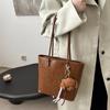 Fashionable Chic Tote Bag For Women In Black And Brown Ideal For Casual Outings