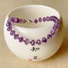 Niche high-end amethyst bracelet magnetic buckle jewelry for girlfriends gifts