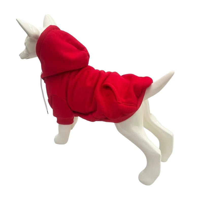 Pet Hooded Sweatshirt Bichon Frise Dog Clothes Cotton Small and Medium-sized Dog Autumn and Winter New Pet Clothes