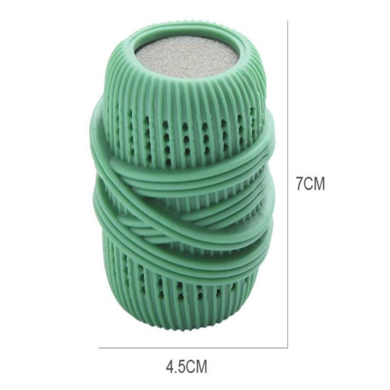 Cleaning Ball For Wash Clothes Antiknotting Laundry Balls Strap Sponge Can Add Liquid Friction Removal Stain Washing Balls