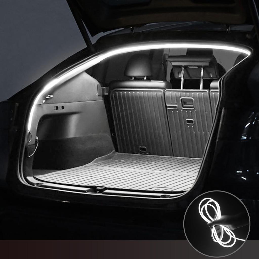 Chemini Car LED Trunk Light 4M Silicone Waterproof Sensor Auto Light Embedded Flexible