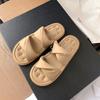 Thick-soled slippers women's summer summer new bow with sandals soft-soled casual cool slippers