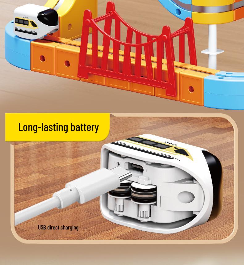 Magic Track Cube: Versatile Magnetic Assembly Toy Car with Free Shipping