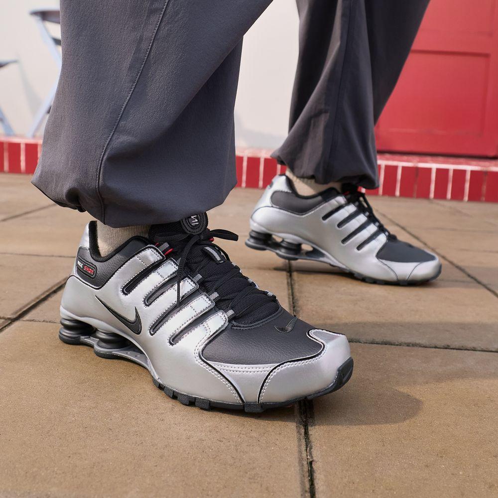 Nike Shox NZ `Black Metallic Silver