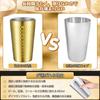 Pair of Wedding Bear Ice Wedding Anniversary Thermal Stainless Double Vacuum Alcohol Beer Beer 350ml Tumbler 2 Individual Set 60th Birthday Kishou